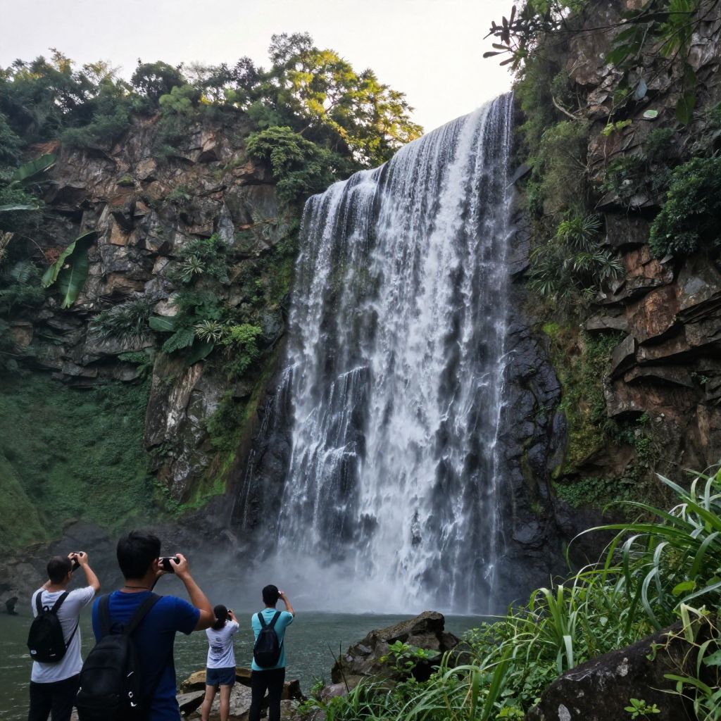 Falling Springs Falls