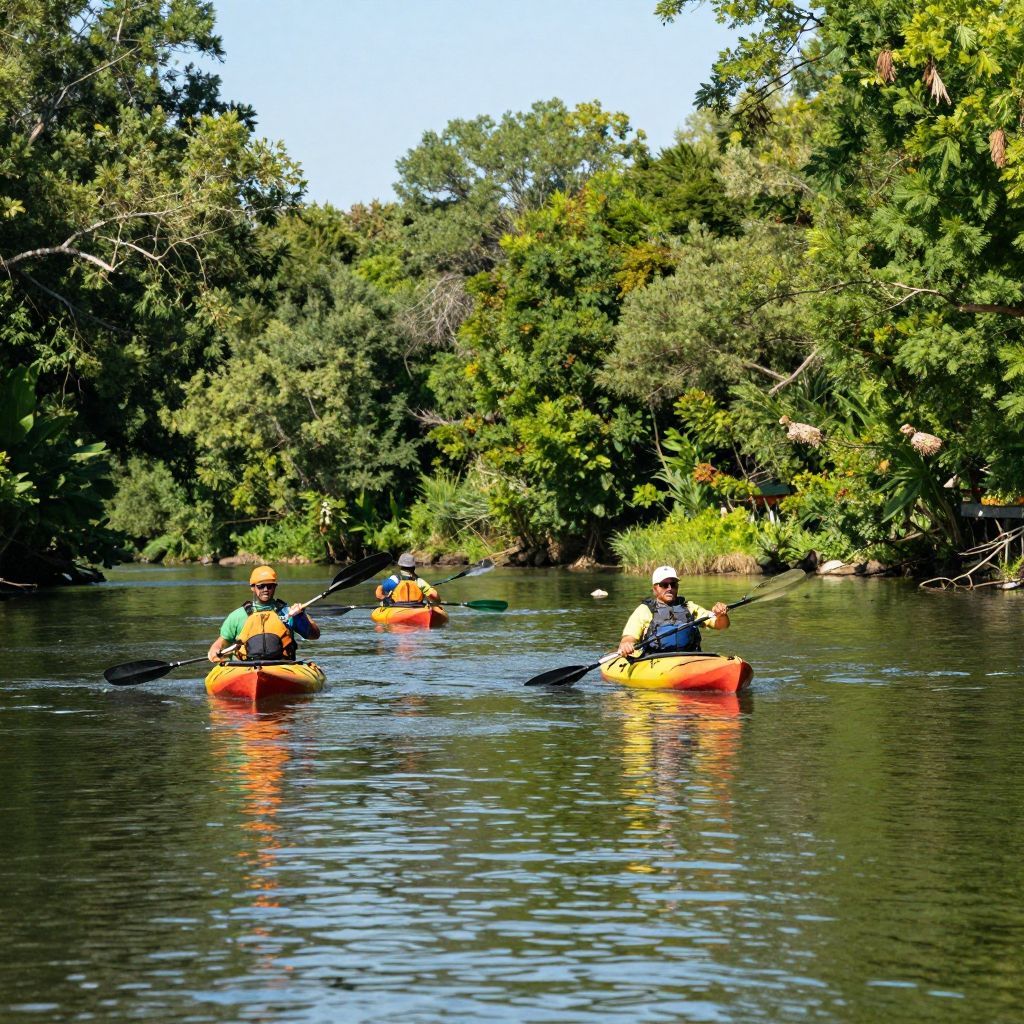 Kayaking on the Potomac River