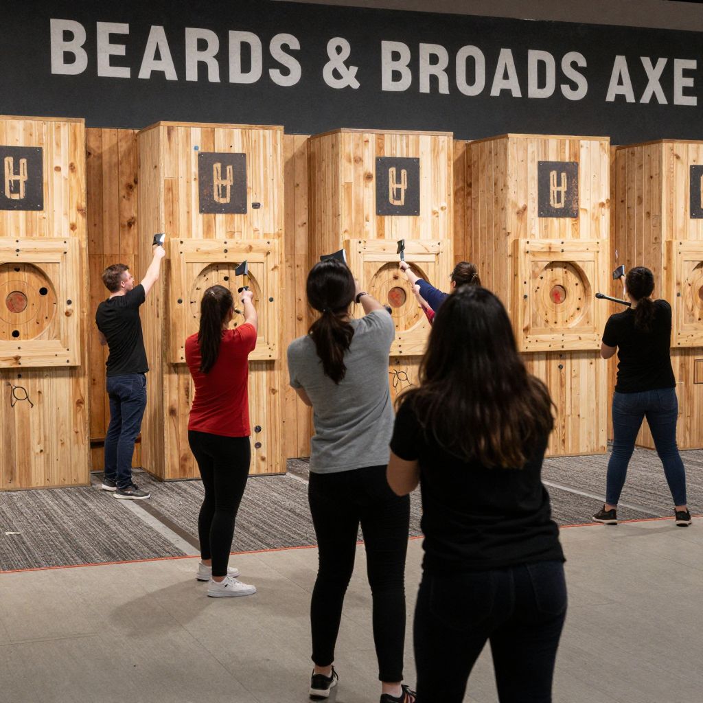 Beards & Broads Axe Throwing