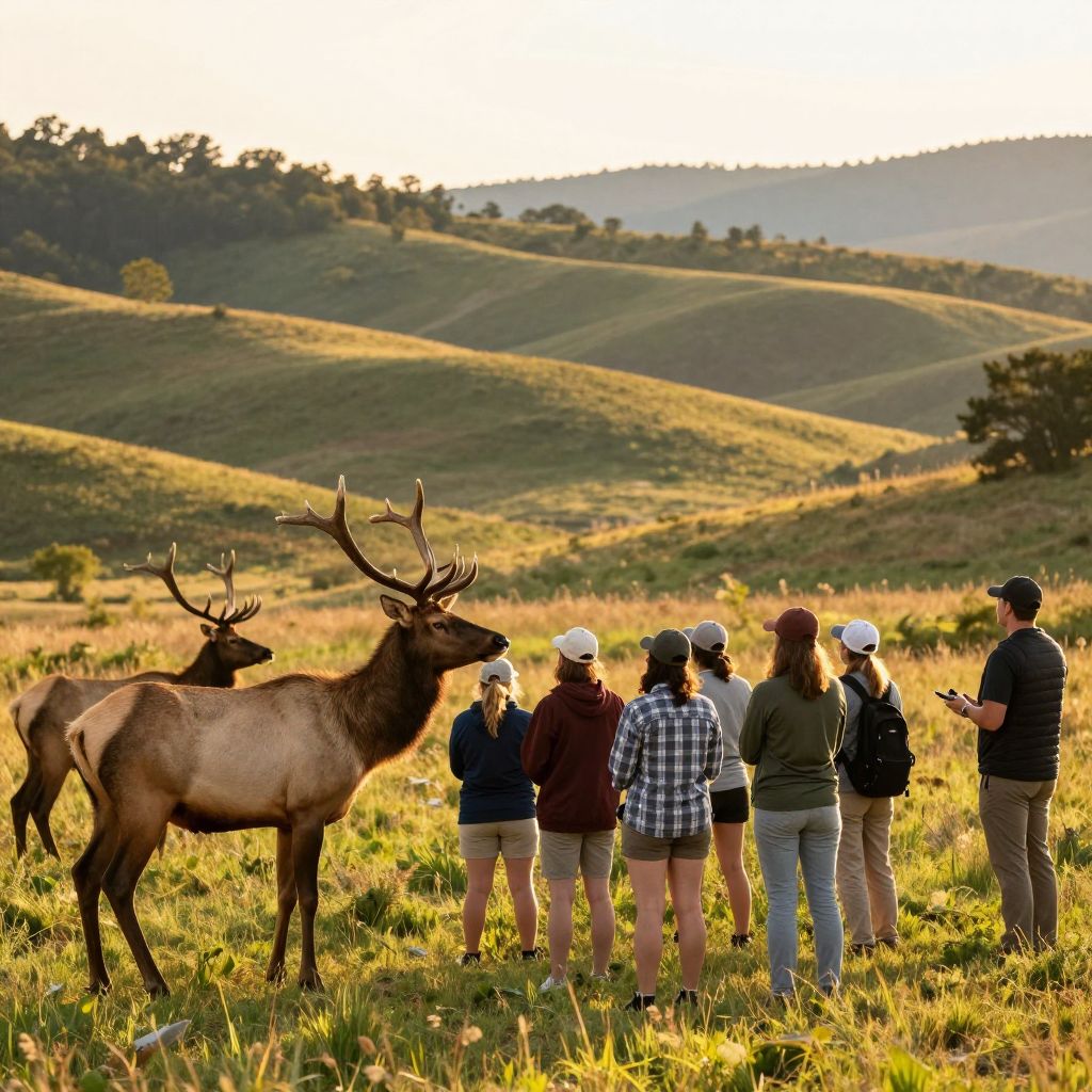 Guided Elk Viewing Tours