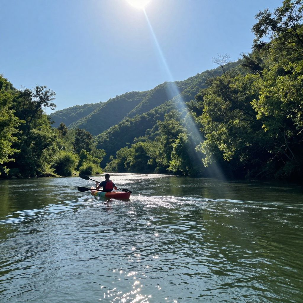 Kayak or Tube Along the Maury River