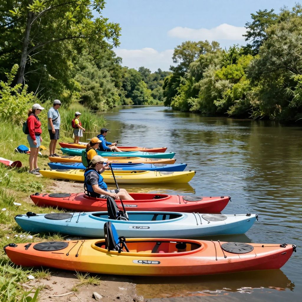 Kayaking and Canoeing with Blackwater Outfitters