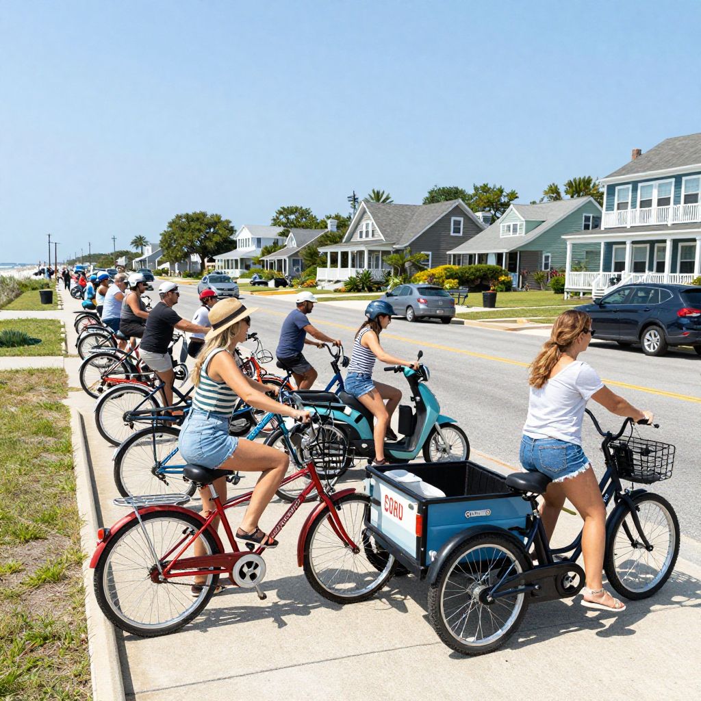 Rent Bicycles on Chincoteague