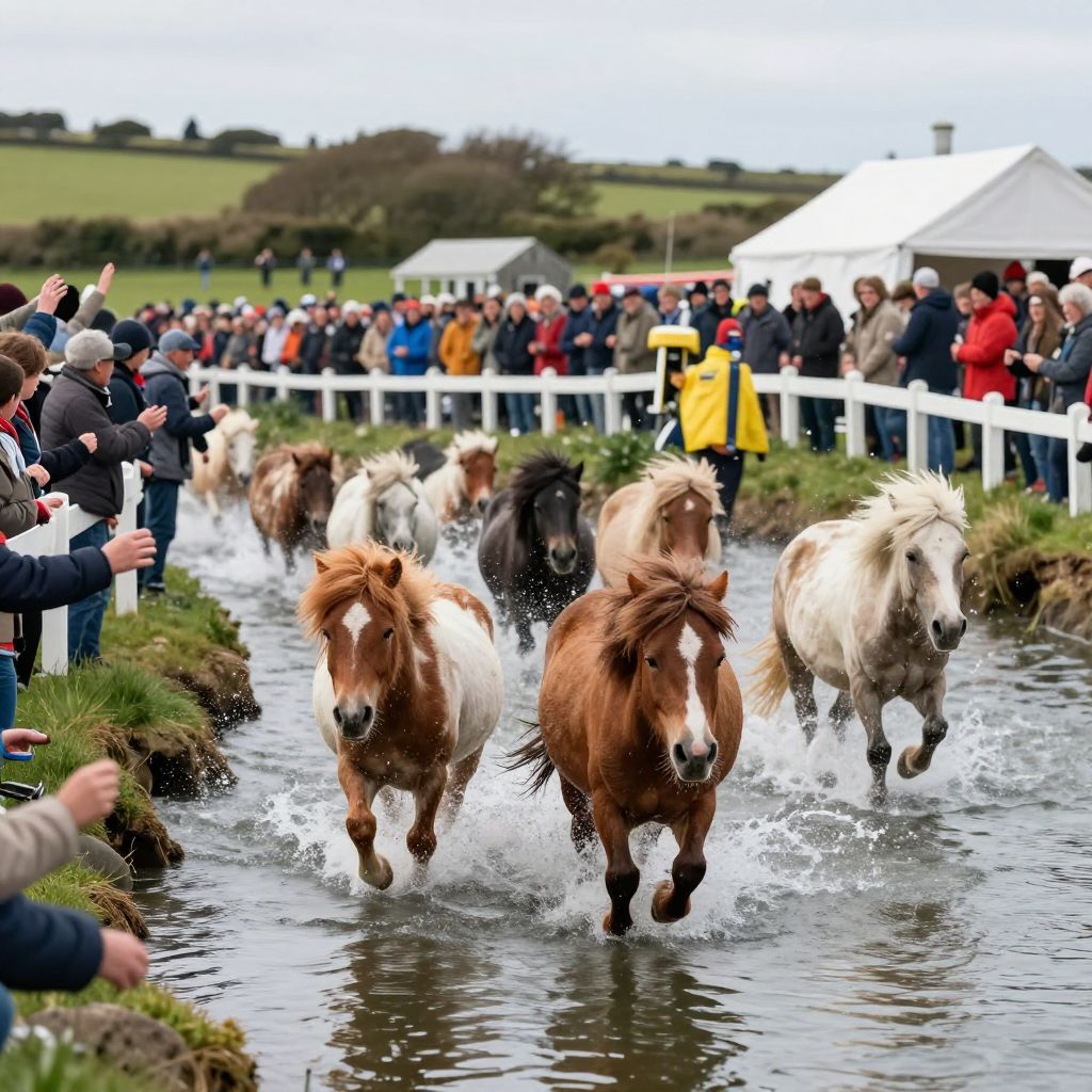 Annual Pony Swim