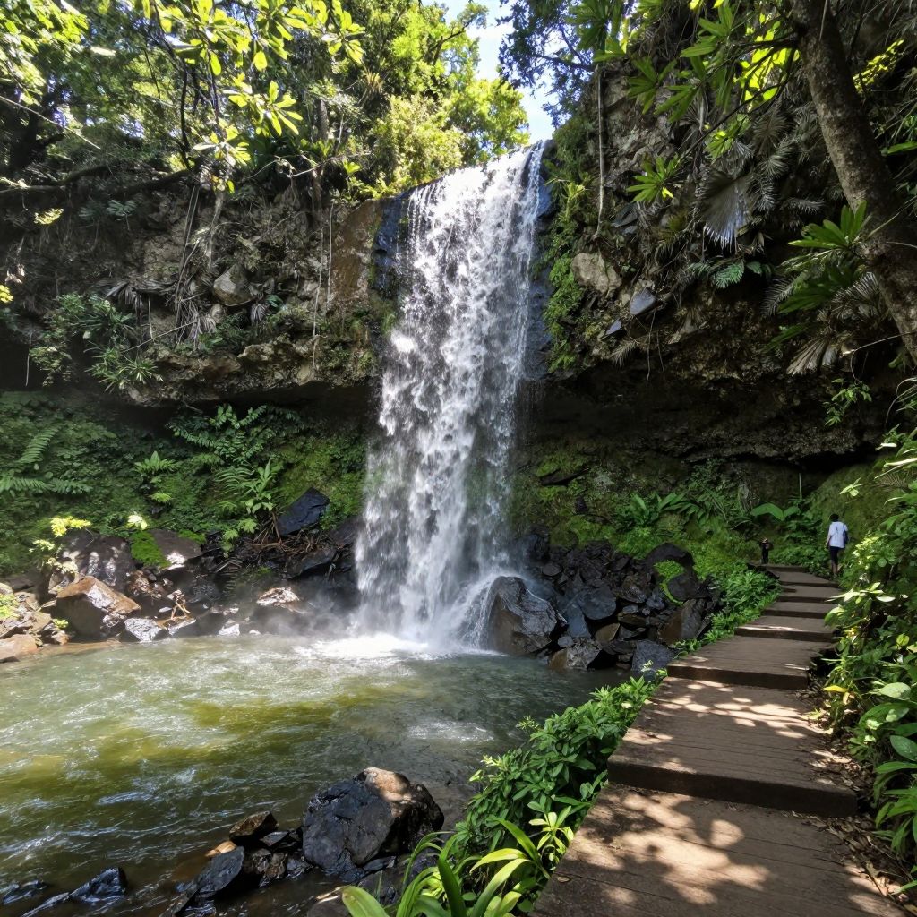 Hike to Tank Hollow Falls