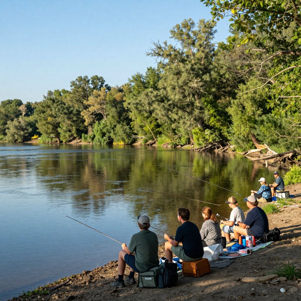 Fishing or Picnicking at Clinch River