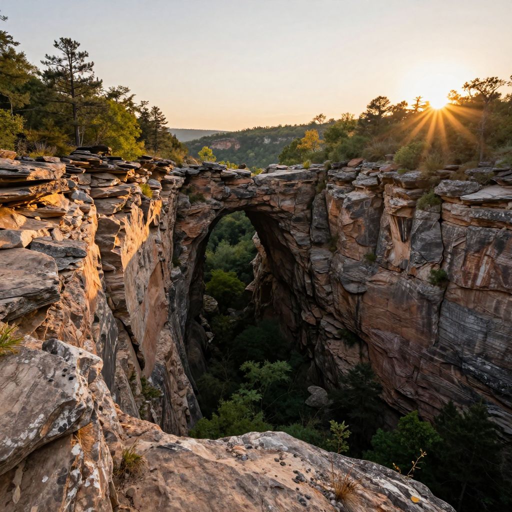 Tunnel Overlook at Natural Tunnel State Park