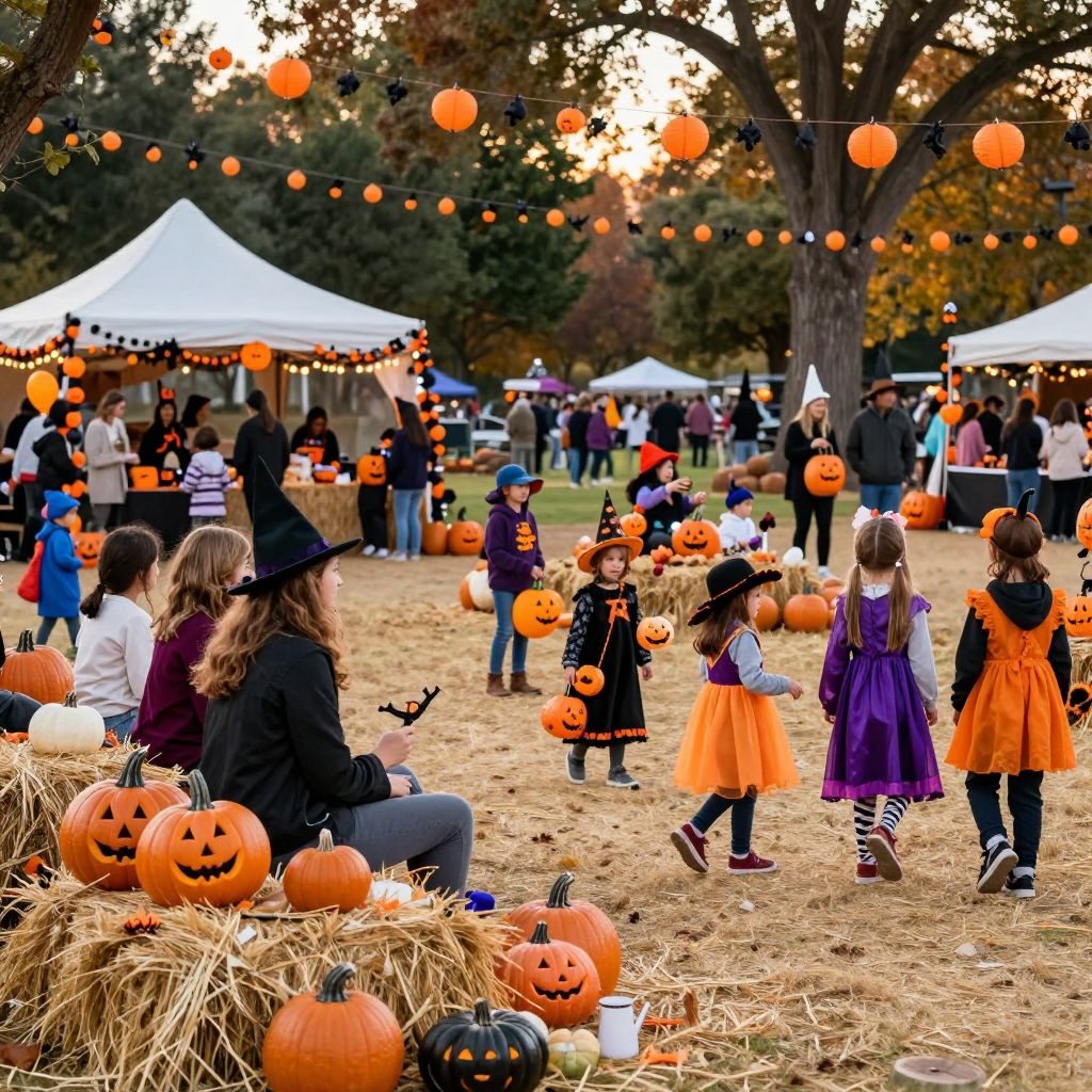 Flora Hill Park Halloween Event