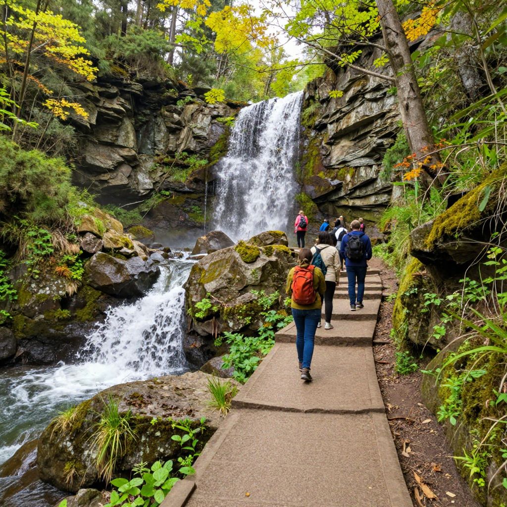 Roaring Run Falls Trail