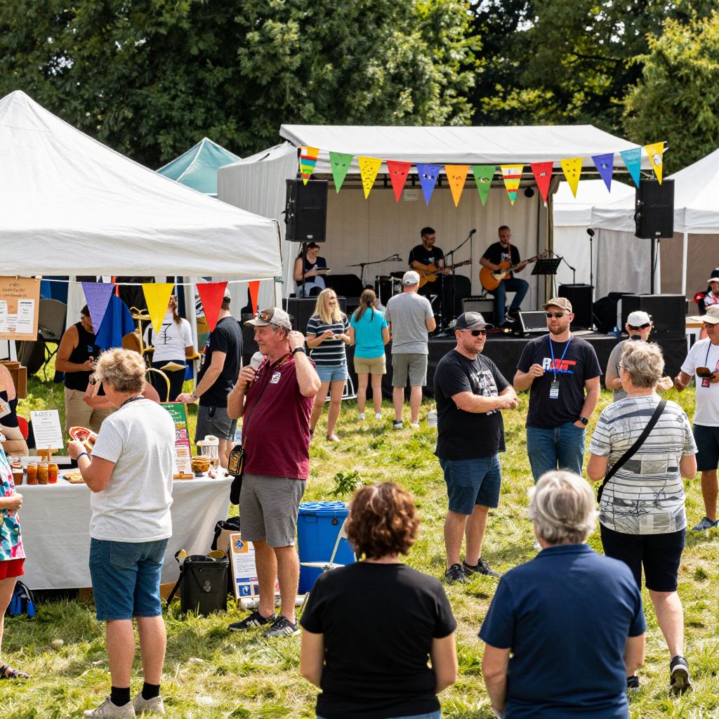 Outdoor events and festivals