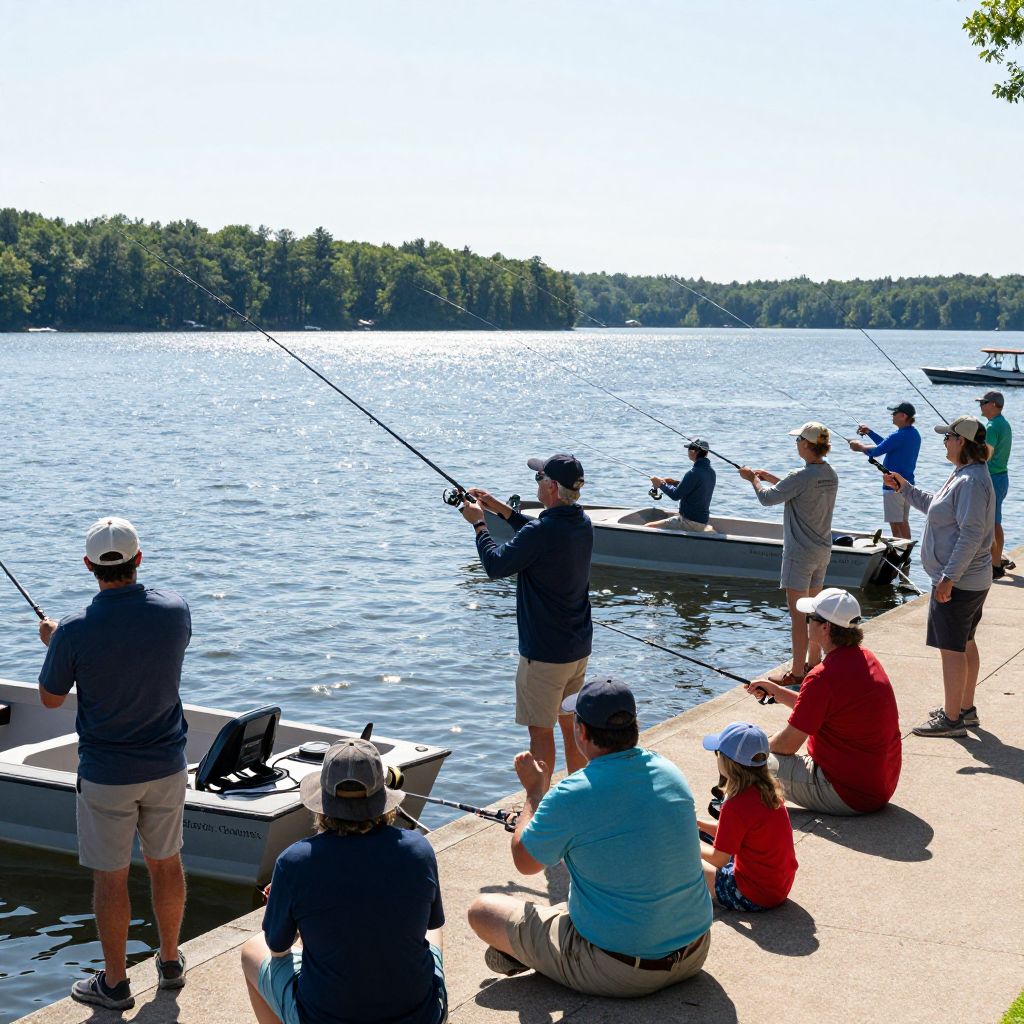 Fishing Tournaments at Bear Creek Lake