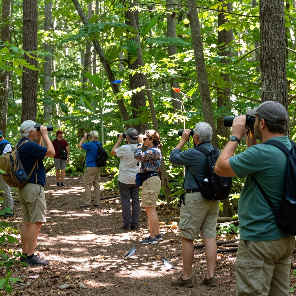 Birdwatching in Cumberland State Forest
