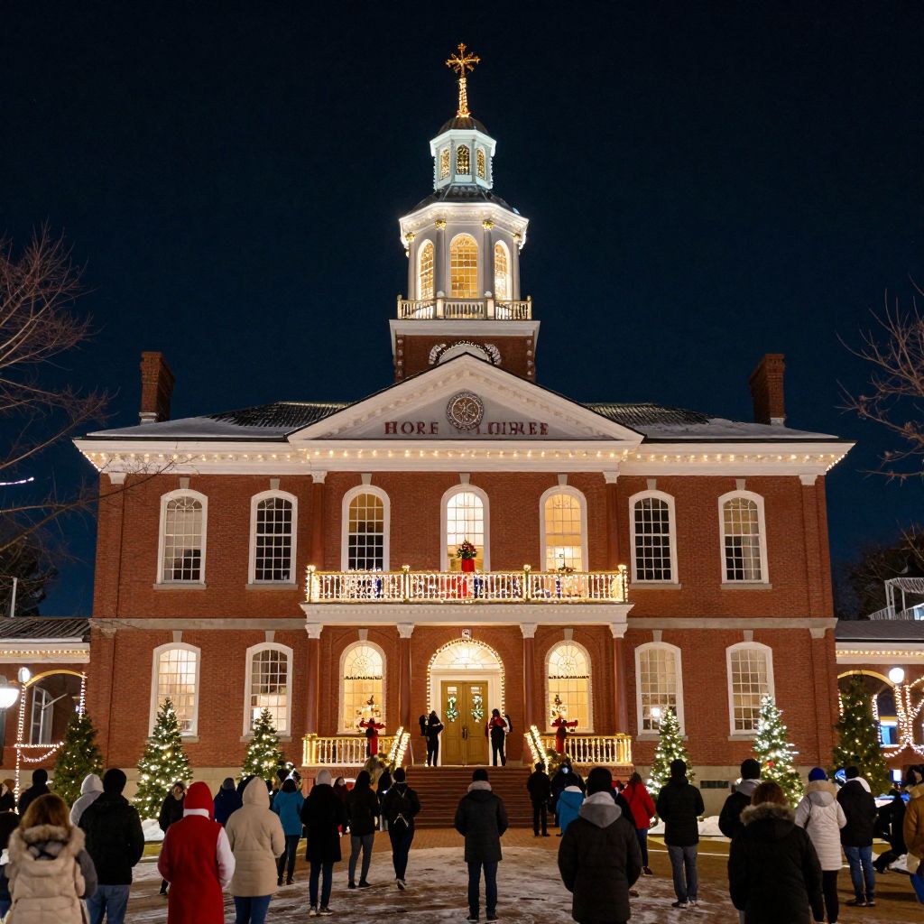 Grand Illumination at the Historic Dinwiddie Courthouse