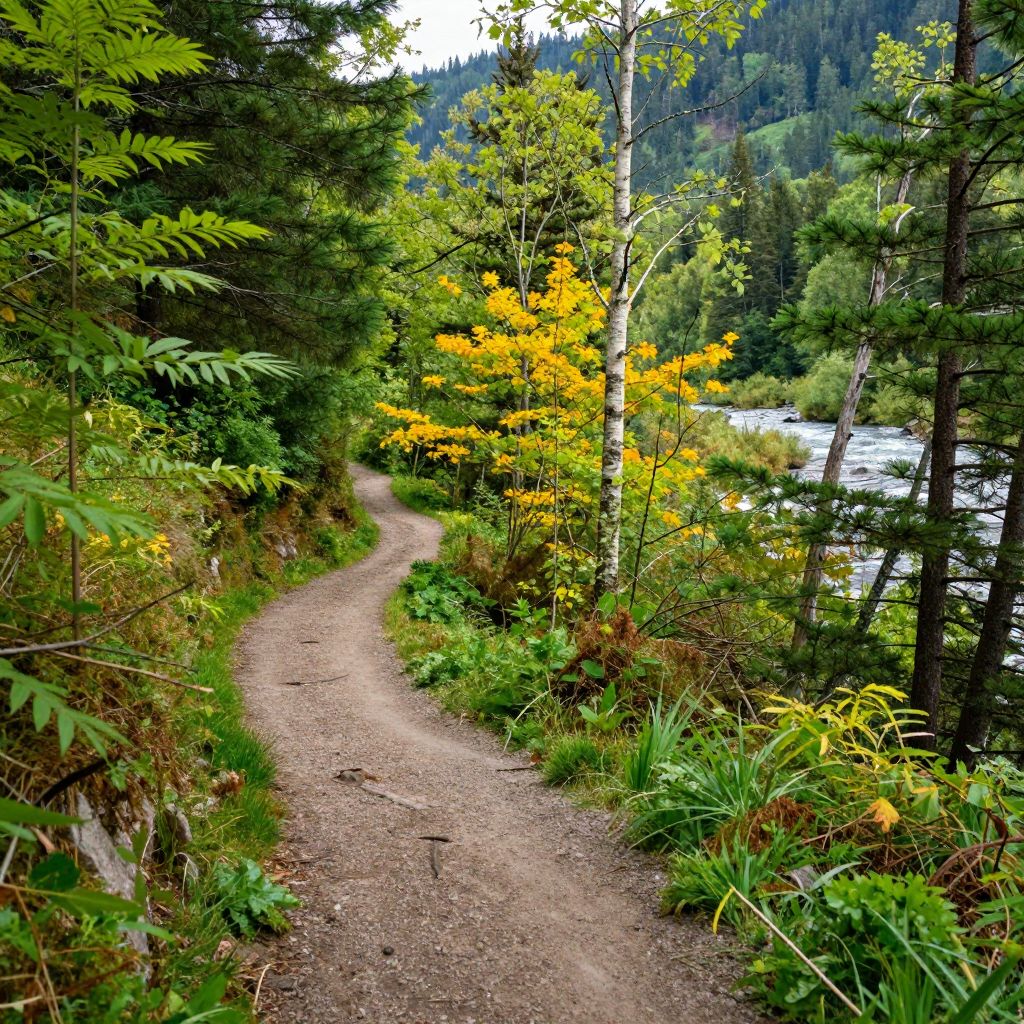 Hiking at Ferndale Park