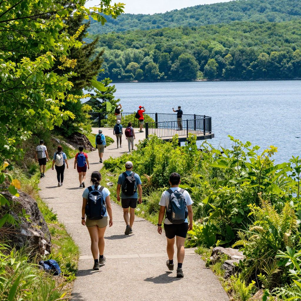 Hiking at Claytor Lake State Park