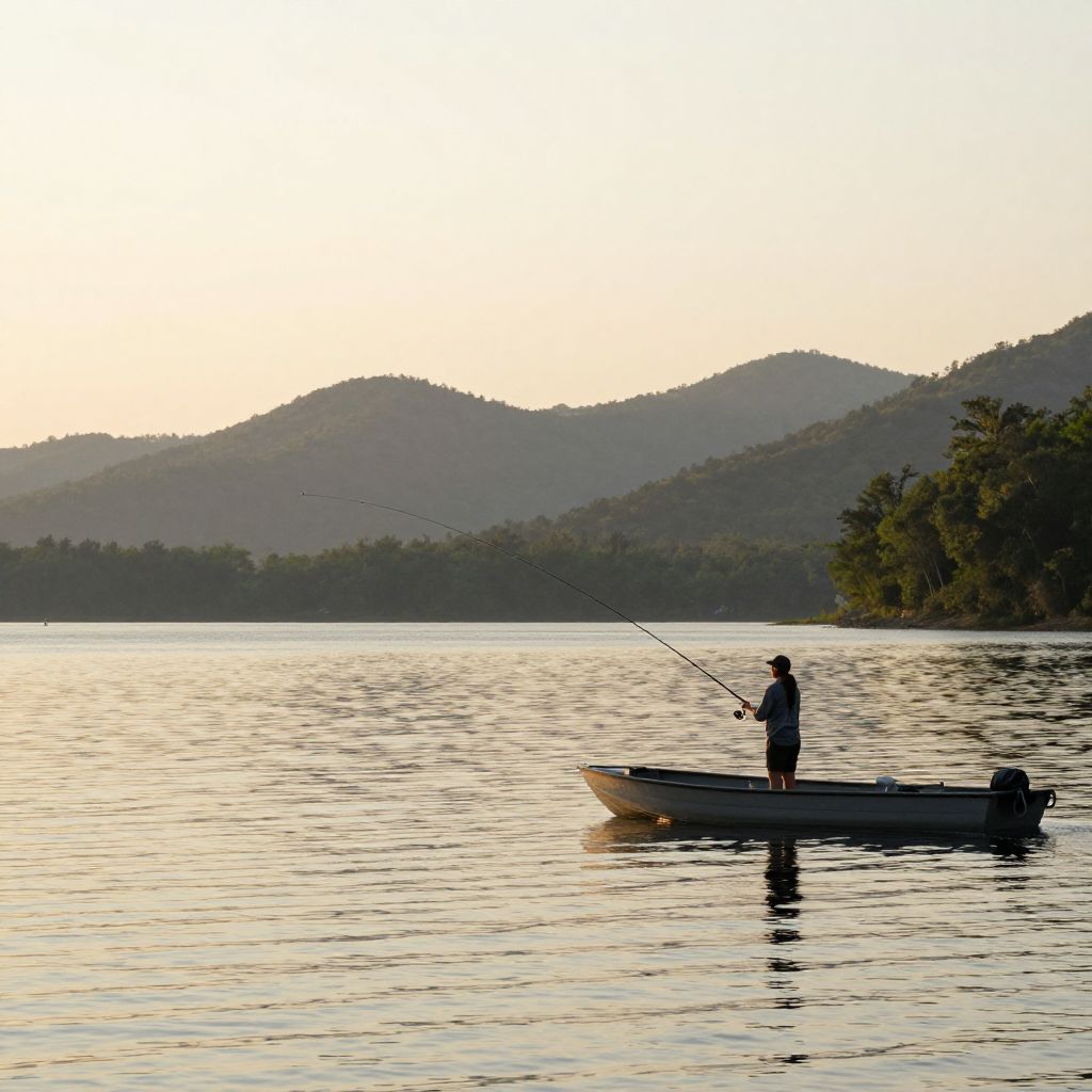 Fishing at Claytor Lake