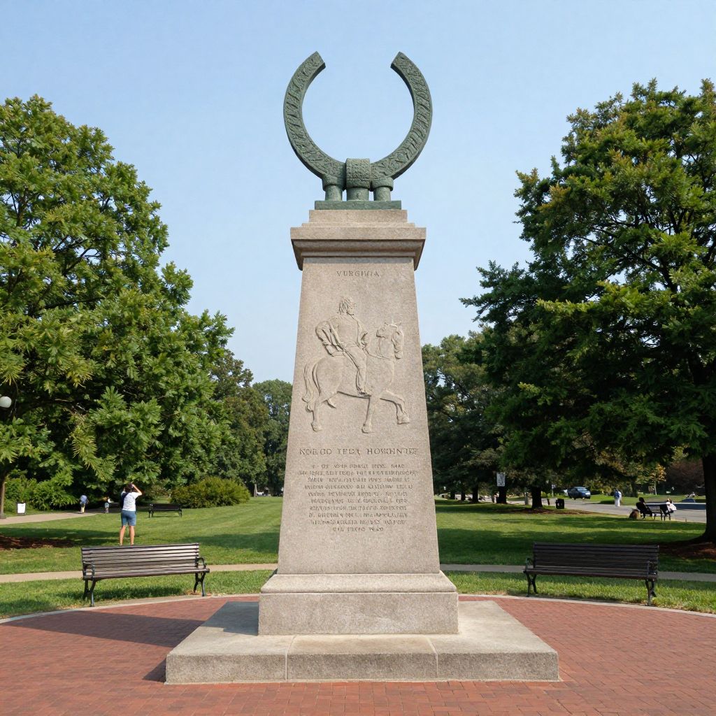 Knights of the Golden Horseshoe Monument