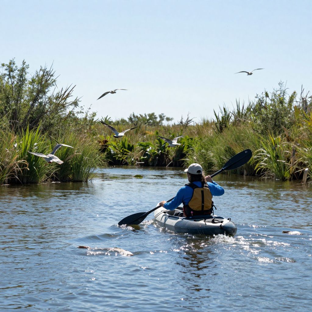 Kayaking in Exmore