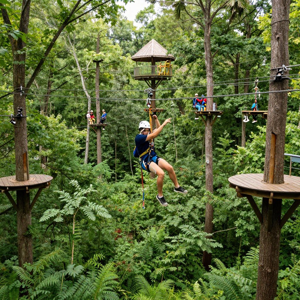 Adventure Park at Sandy River Retreat