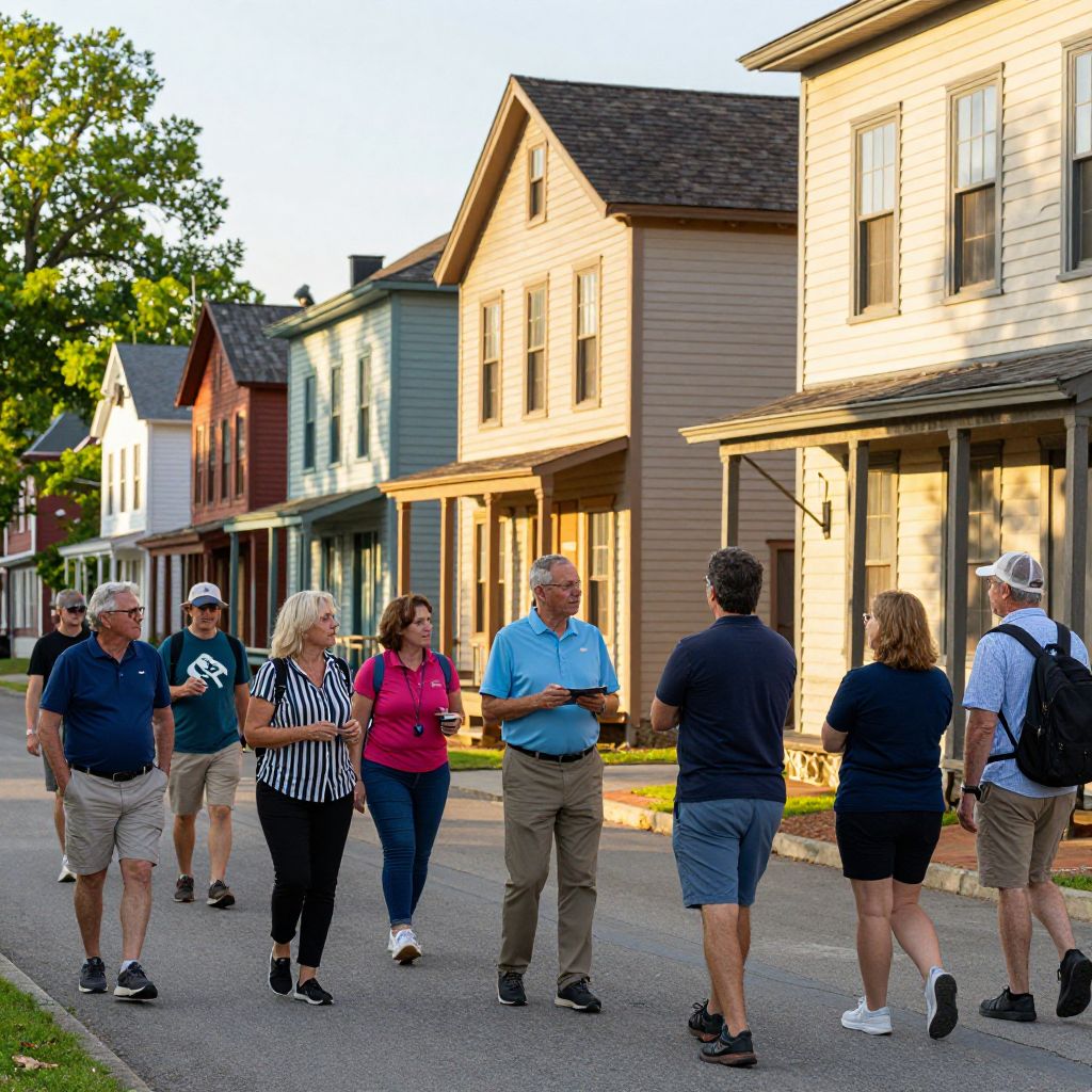 Guided walking tour in Fincastle