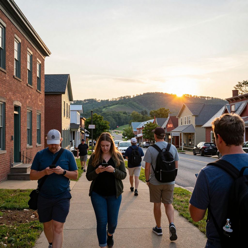 GPS walking tour in Fincastle