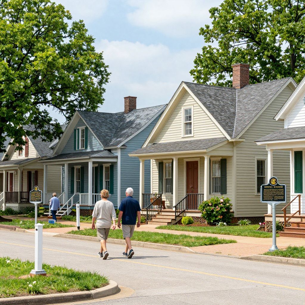 Historic district landmarks in Fincastle