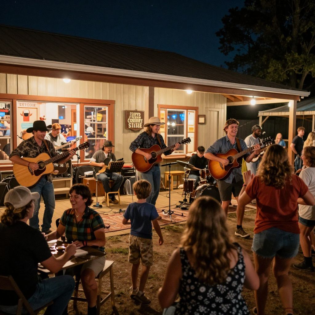 Friday Night Jamboree at the Floyd Country Store
