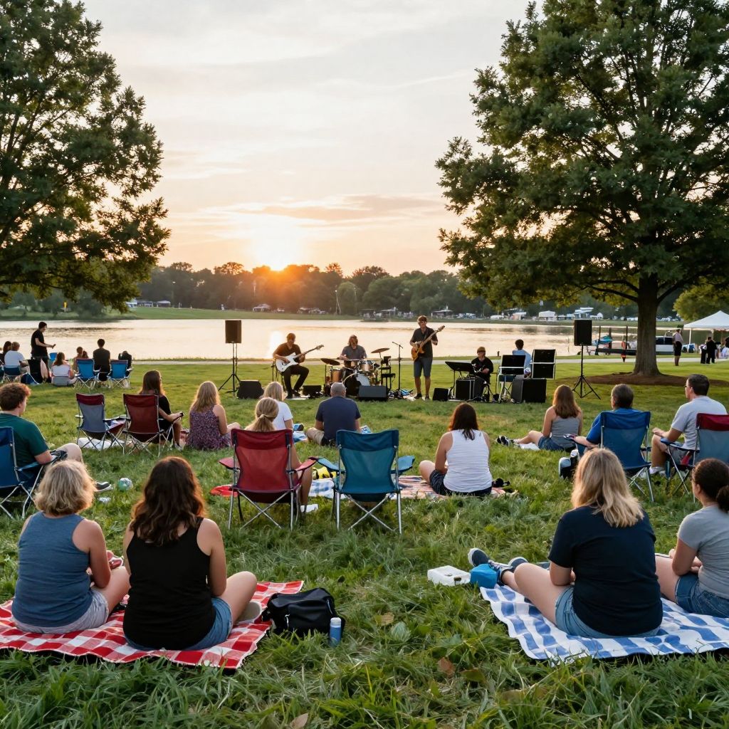Summer Concerts at Warren G. Lineberry Park