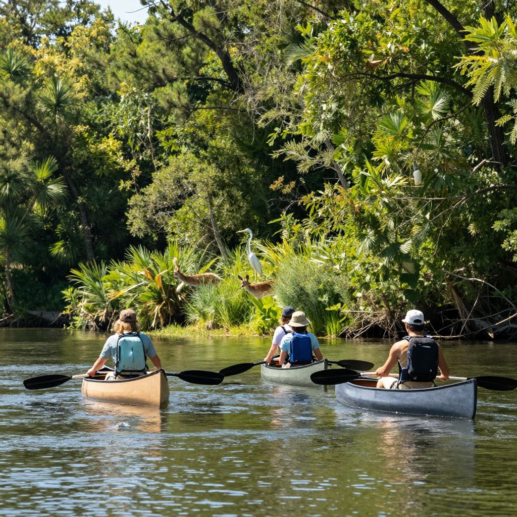 Canoeing on the Little River