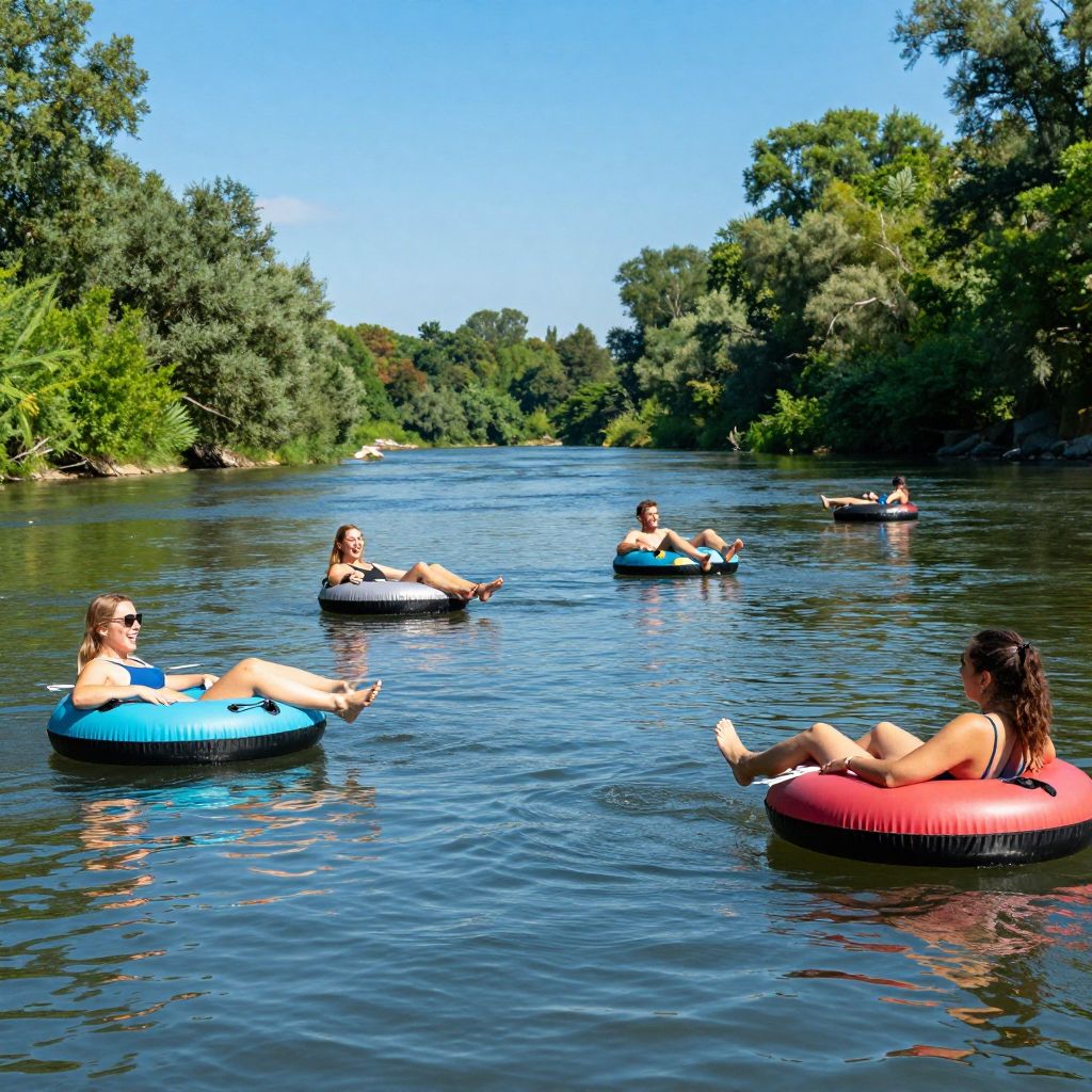 Tubing on the New River