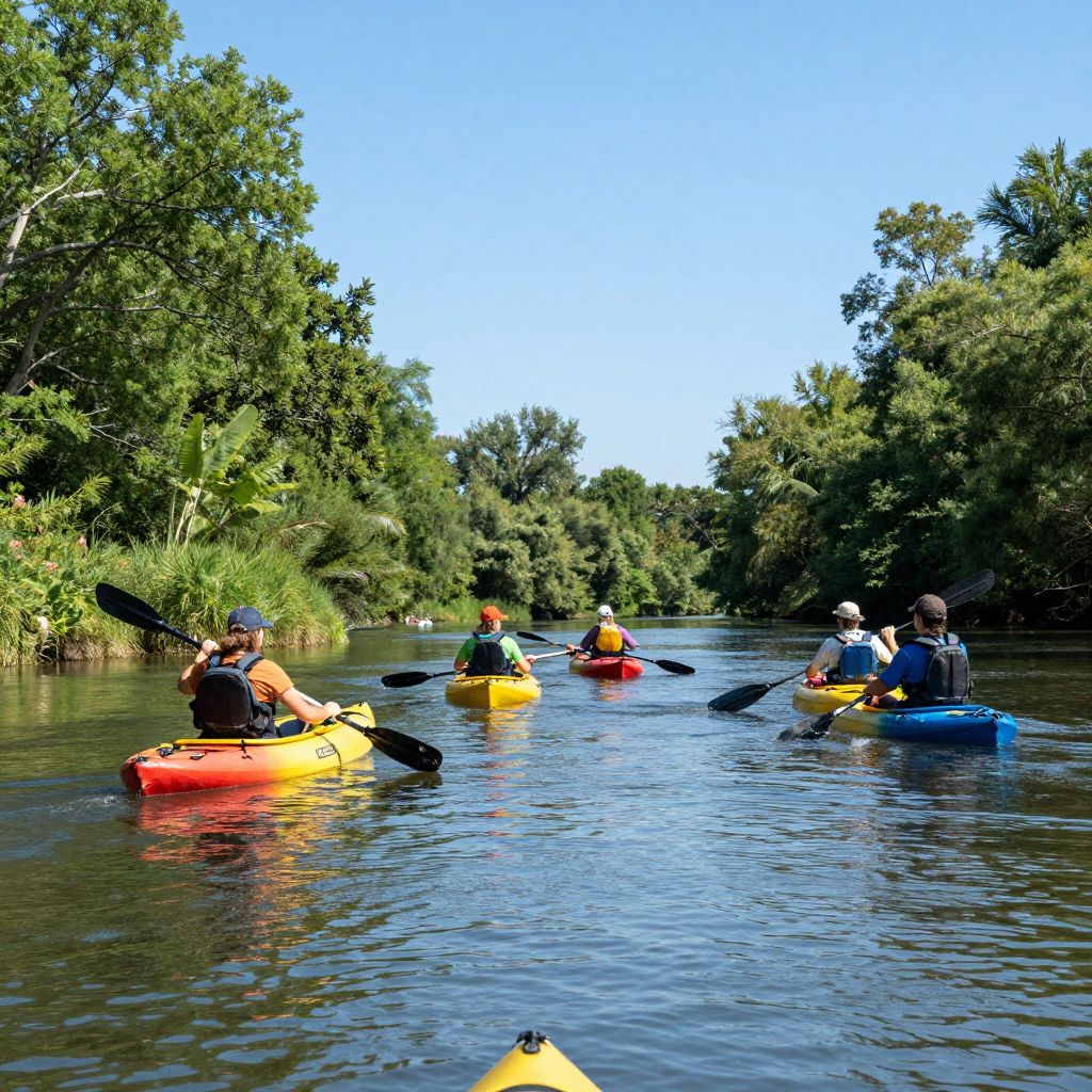 Kayaking on the New River