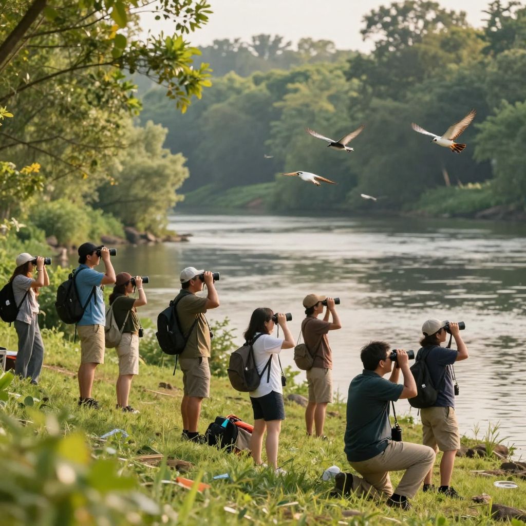 Birdwatching at James River