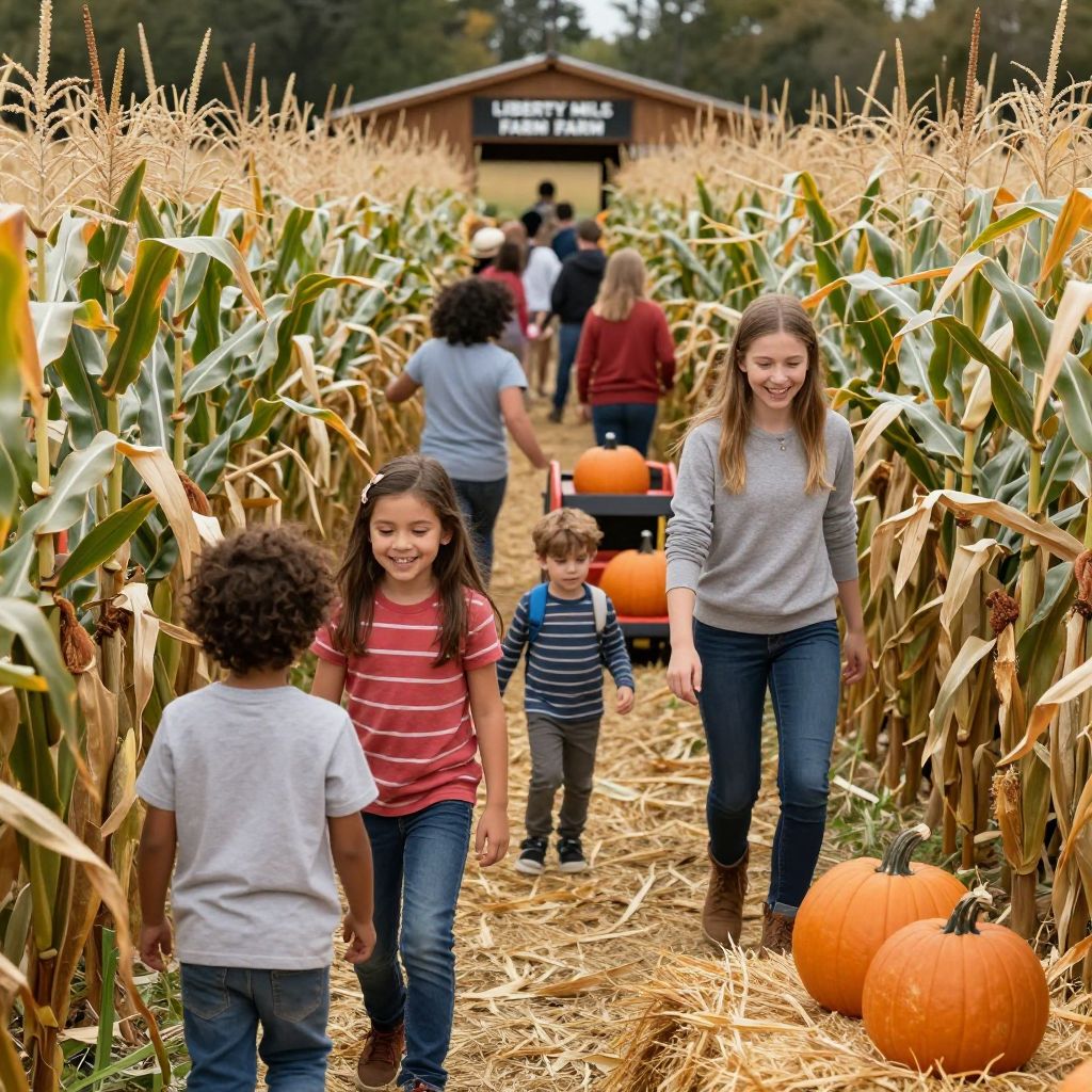 Liberty Mills Farm Corn Maze