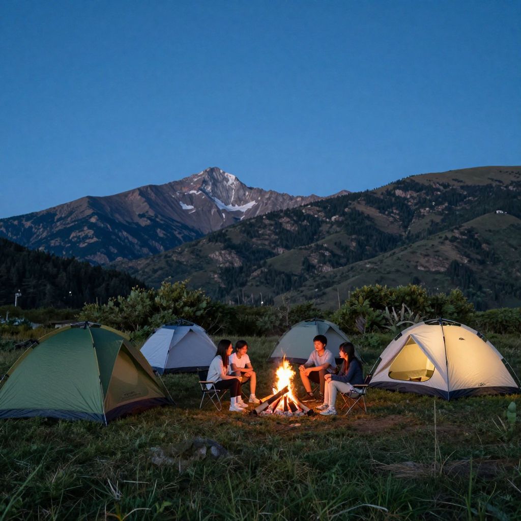 Camping in Grayson Highlands