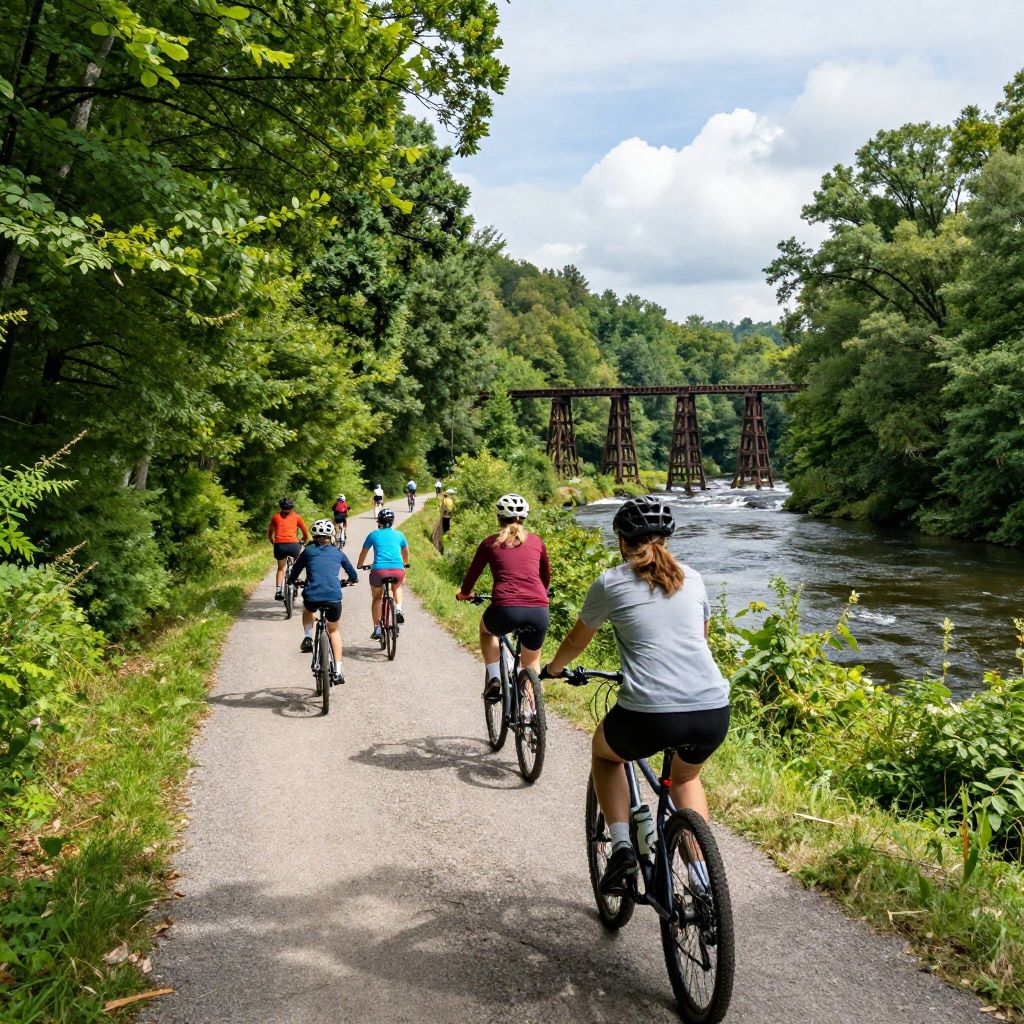 Biking the Virginia Creeper Trail