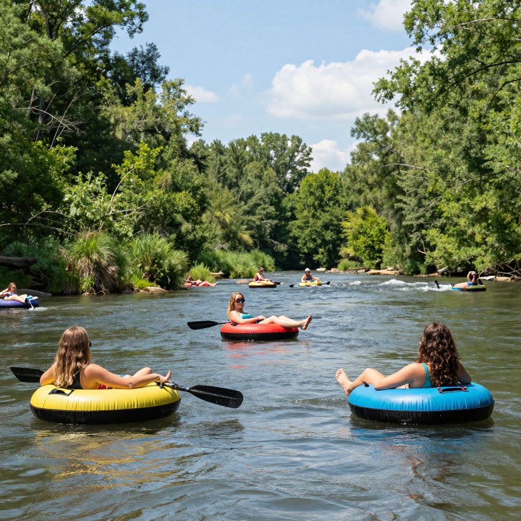 Tubing on the New River
