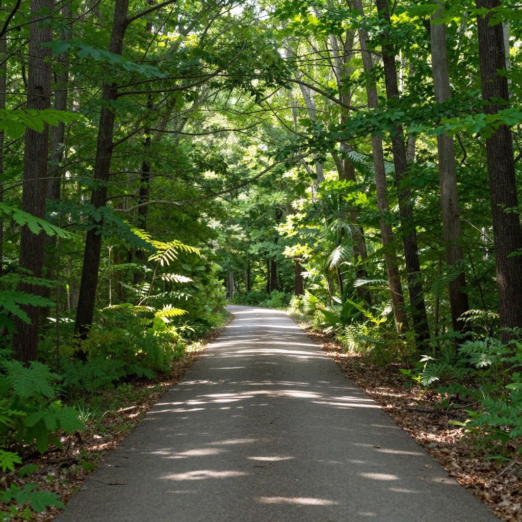 Walking Trails at Matthews State Forest