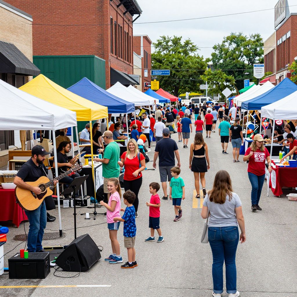 Festivals and Fairs in Downtown Gretna