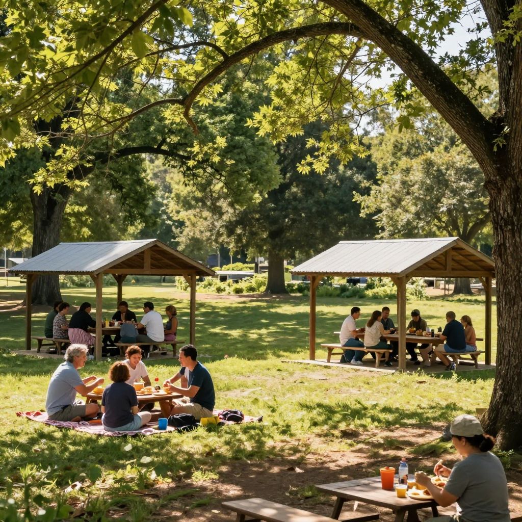Picnic at Grand Caverns Park