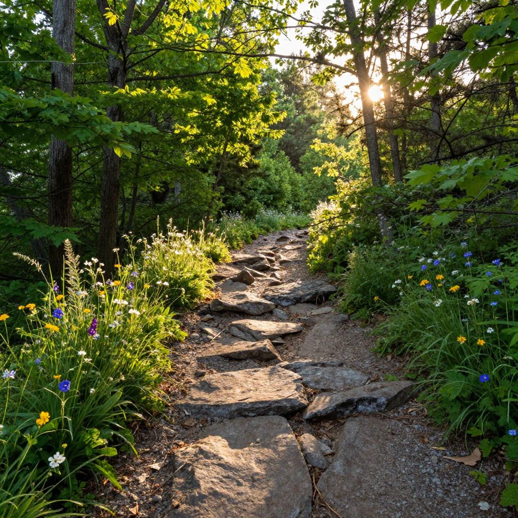 Hiking in Staunton River State Park