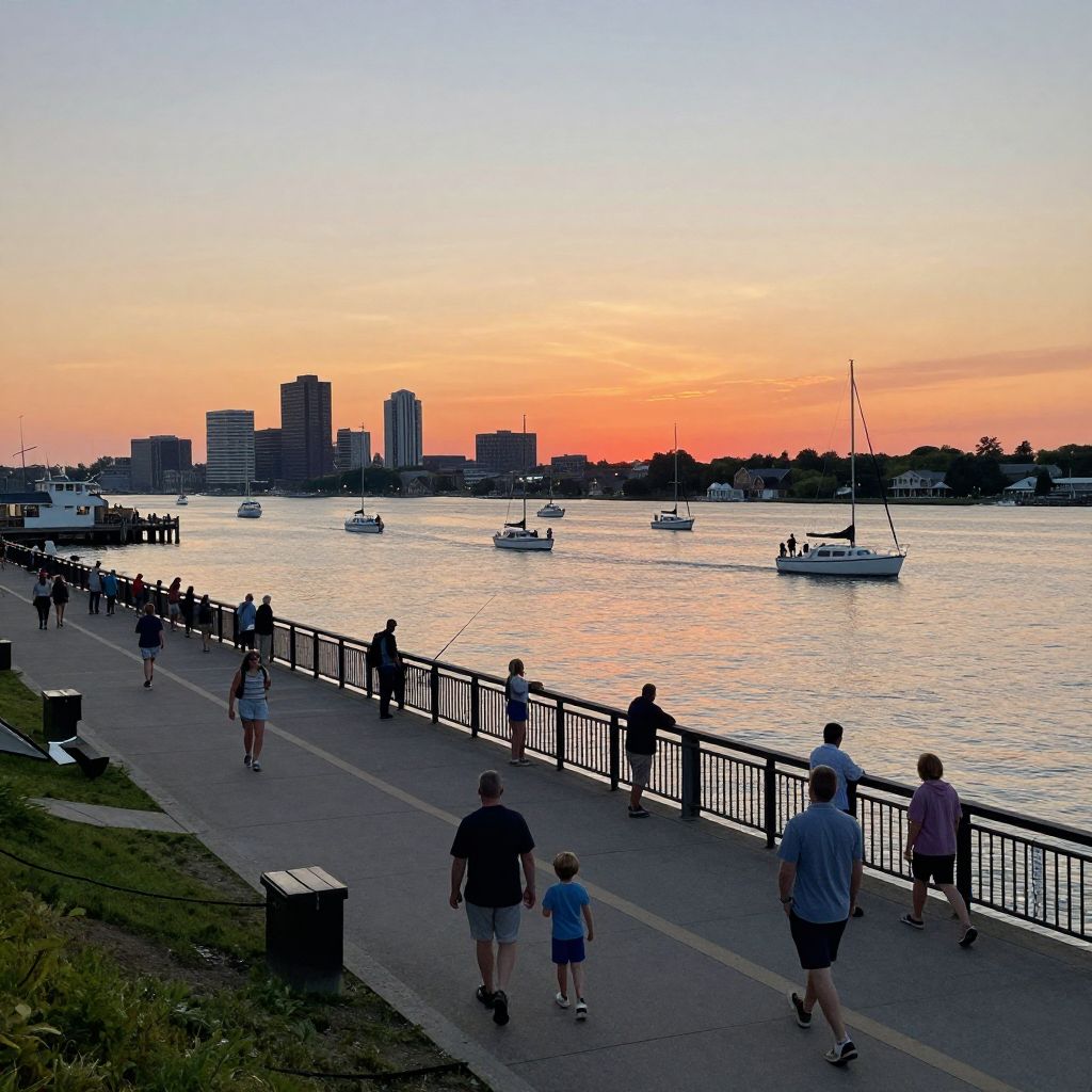 Downtown Hampton Public Piers