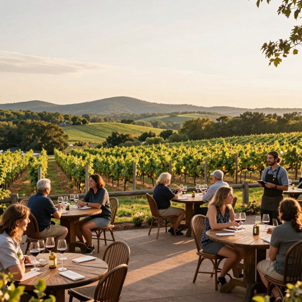 Wine Tasting at 868 Estate Vineyards