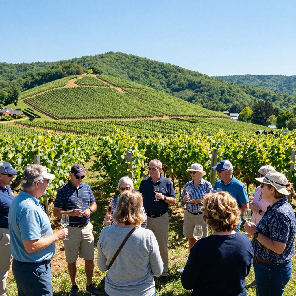 Tour of Breaux Vineyards