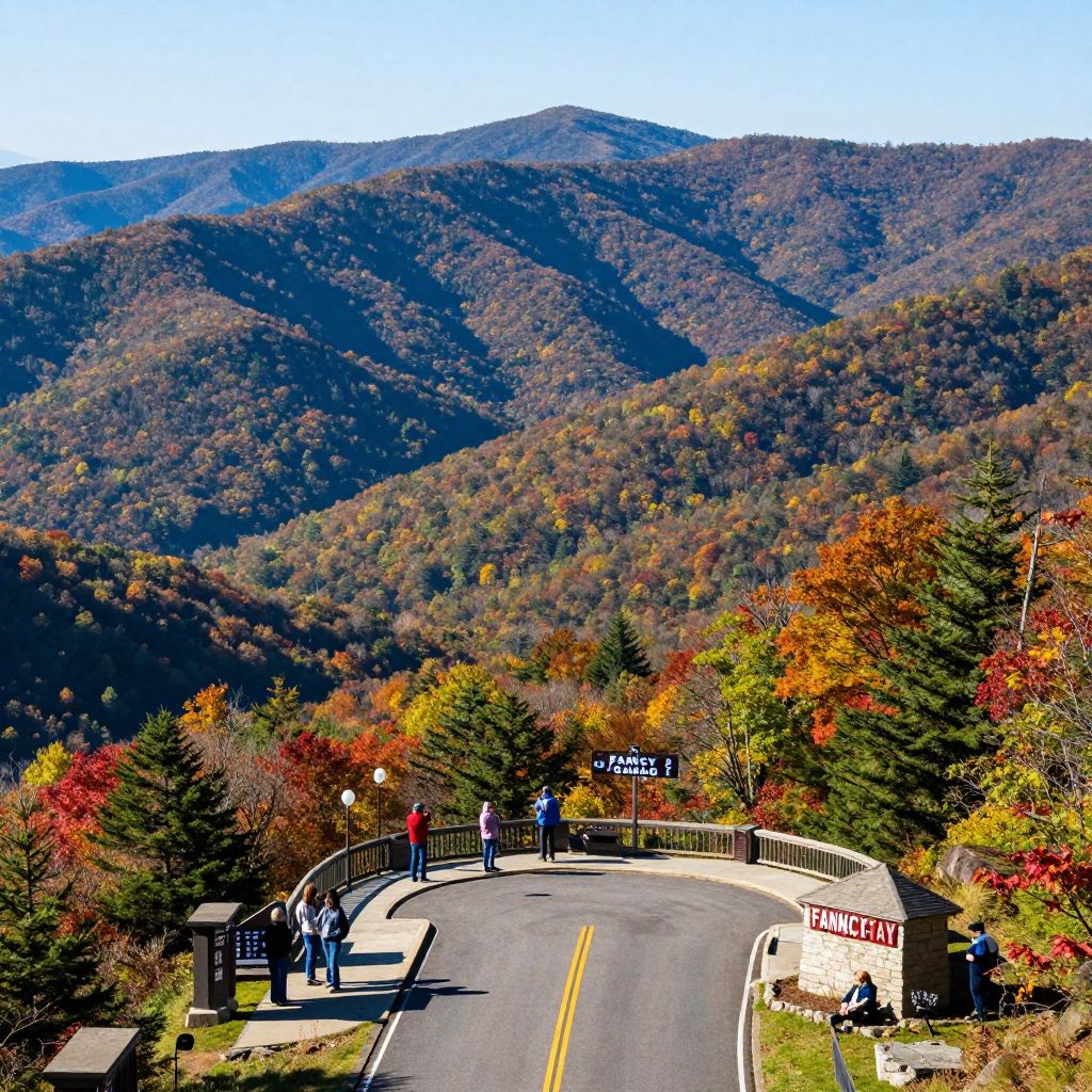 Blue Ridge Parkway via Fancy Gap