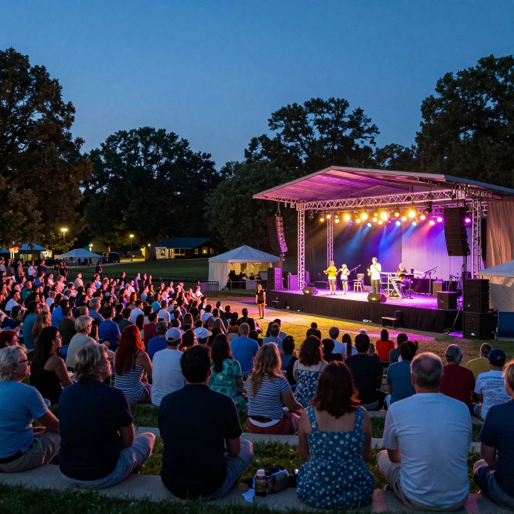 Amphitheater in Wayside Park