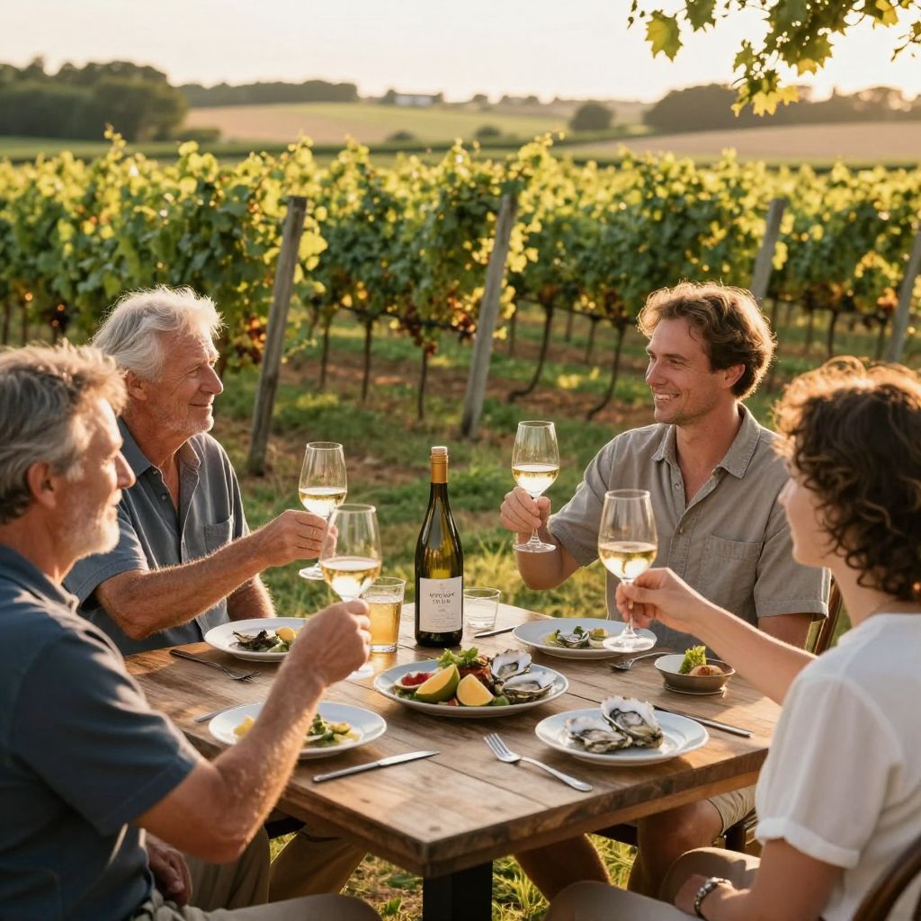 The Dog and Oyster Micro Vineyard