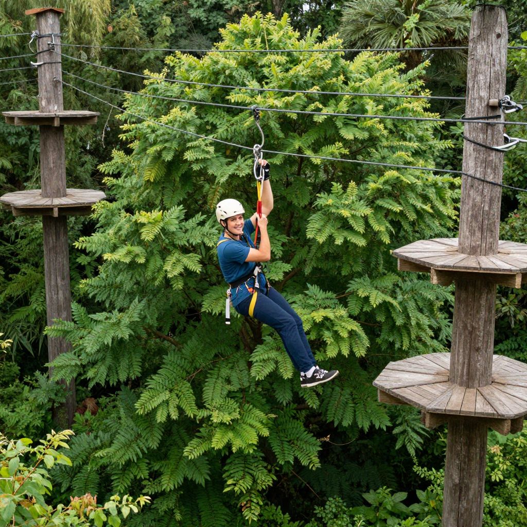 Freedom Park Go Ape Zipline Course