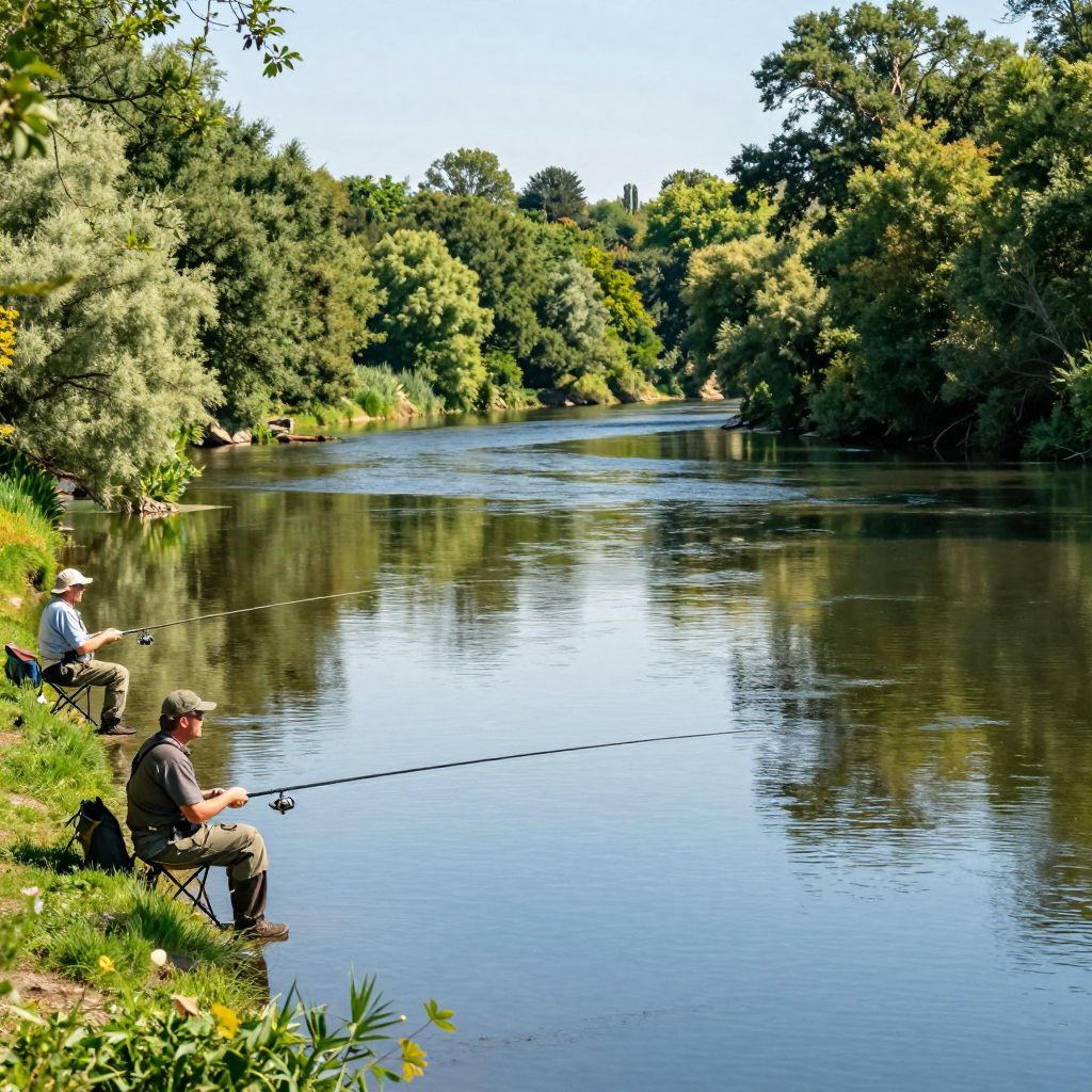 Fishing at Staunton River