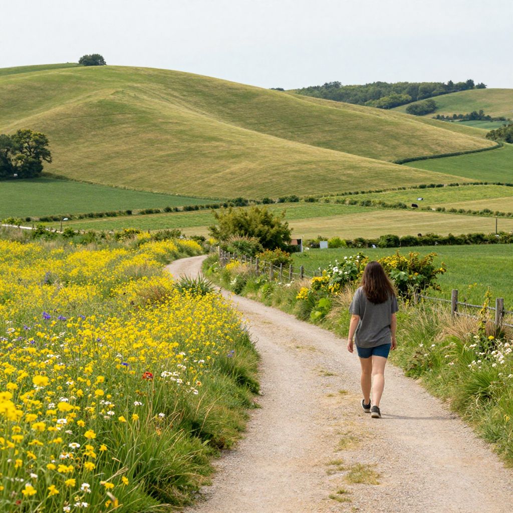 Countryside Walk near Keysville
