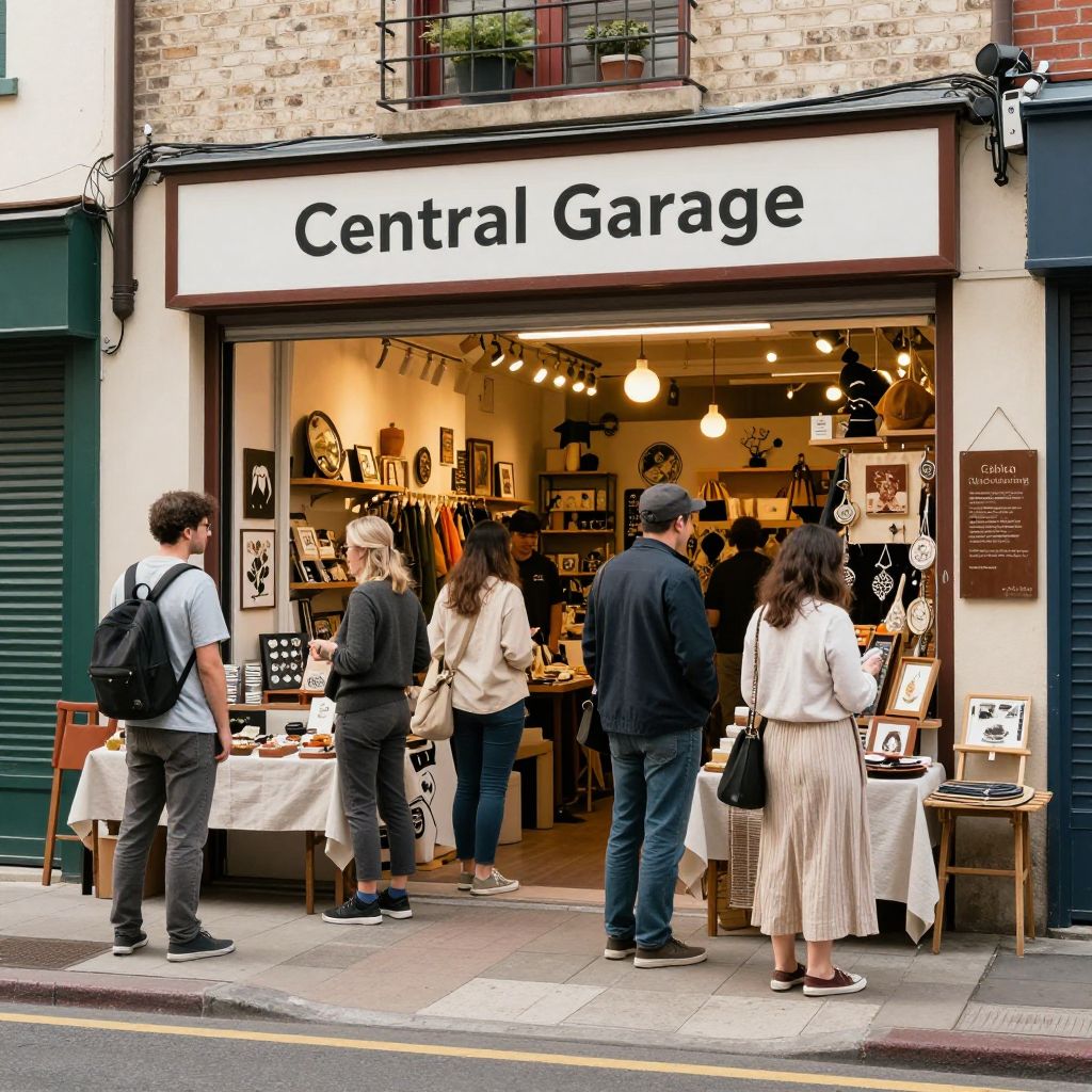 Central Garage Shops and Farms